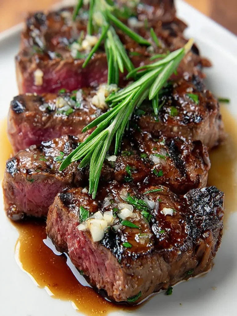 Grilled Rosemary Balsamic Steak First Image