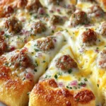 Sausage and Cheese Pizza Delight First Image