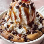 Warm Skillet Cookie Sundae Delight First Image