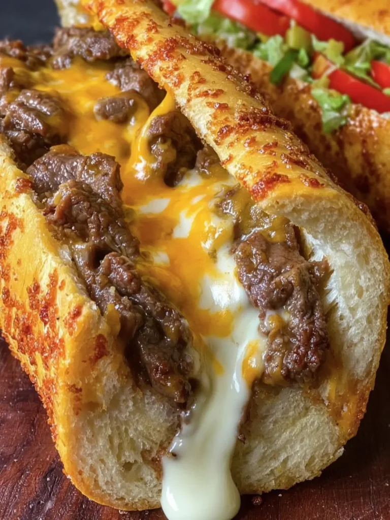 Cheesy Beef Steak Sandwich Extravaganza First Image