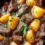 Savory Beef and Potato Stew First Image