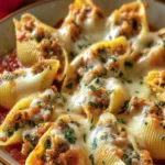 Baked Stuffed Pasta Shells Recipe First Image