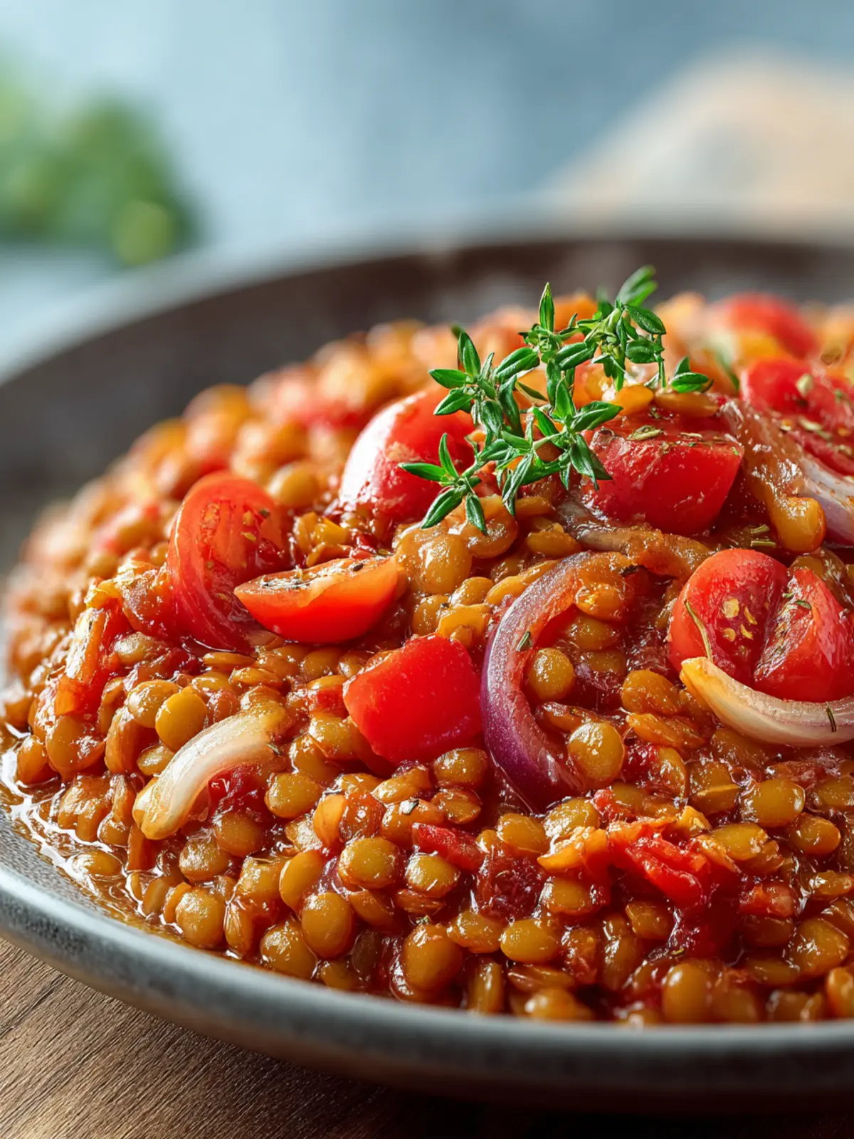 Savory Lentils First Image