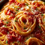 Roasted Tomato Garlic Pasta First Image