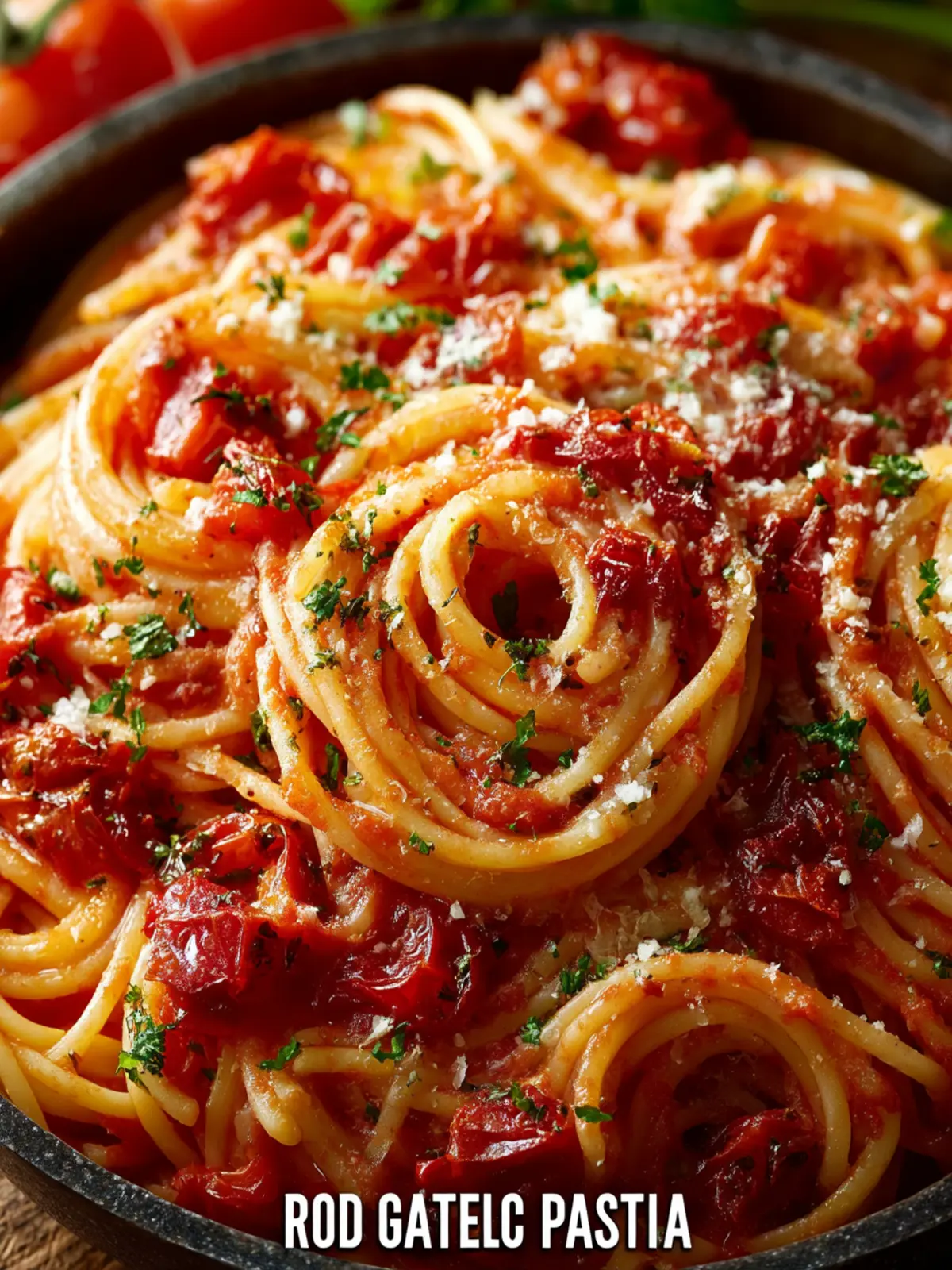 Roasted Tomato Garlic Pasta First Image
