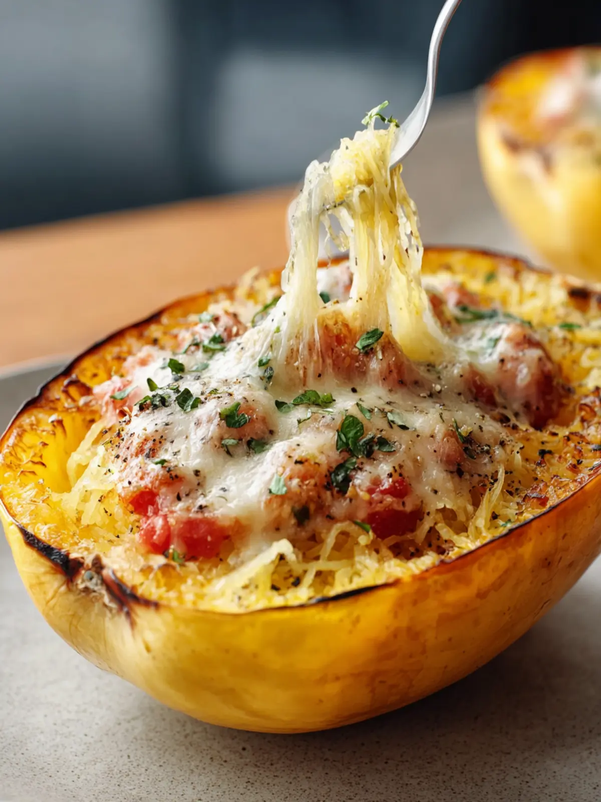 Roasted Spaghetti Squash First Image