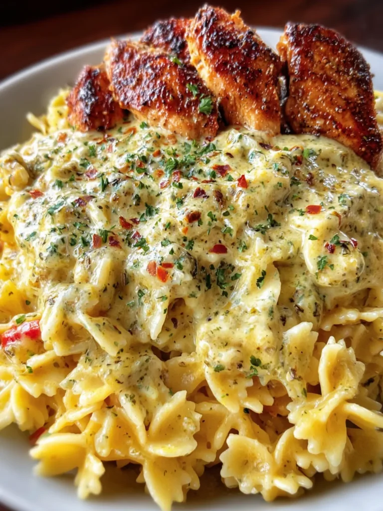 Creamy Herb Pasta with Chicken First Image