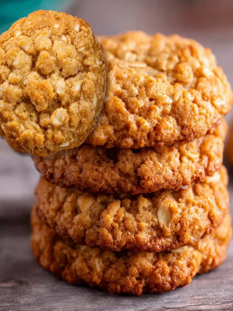 Soft Oatmeal Cookies First Image