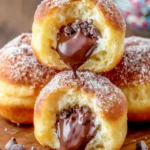 Chocolate-Filled Doughnut Delights Meal First Image