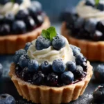 Blueberry Cream Cheese Tartlets First Image