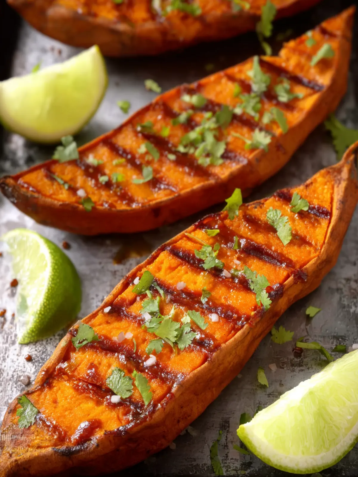 Roasted Sweet Potatoes with Lime and Chipotle First Image