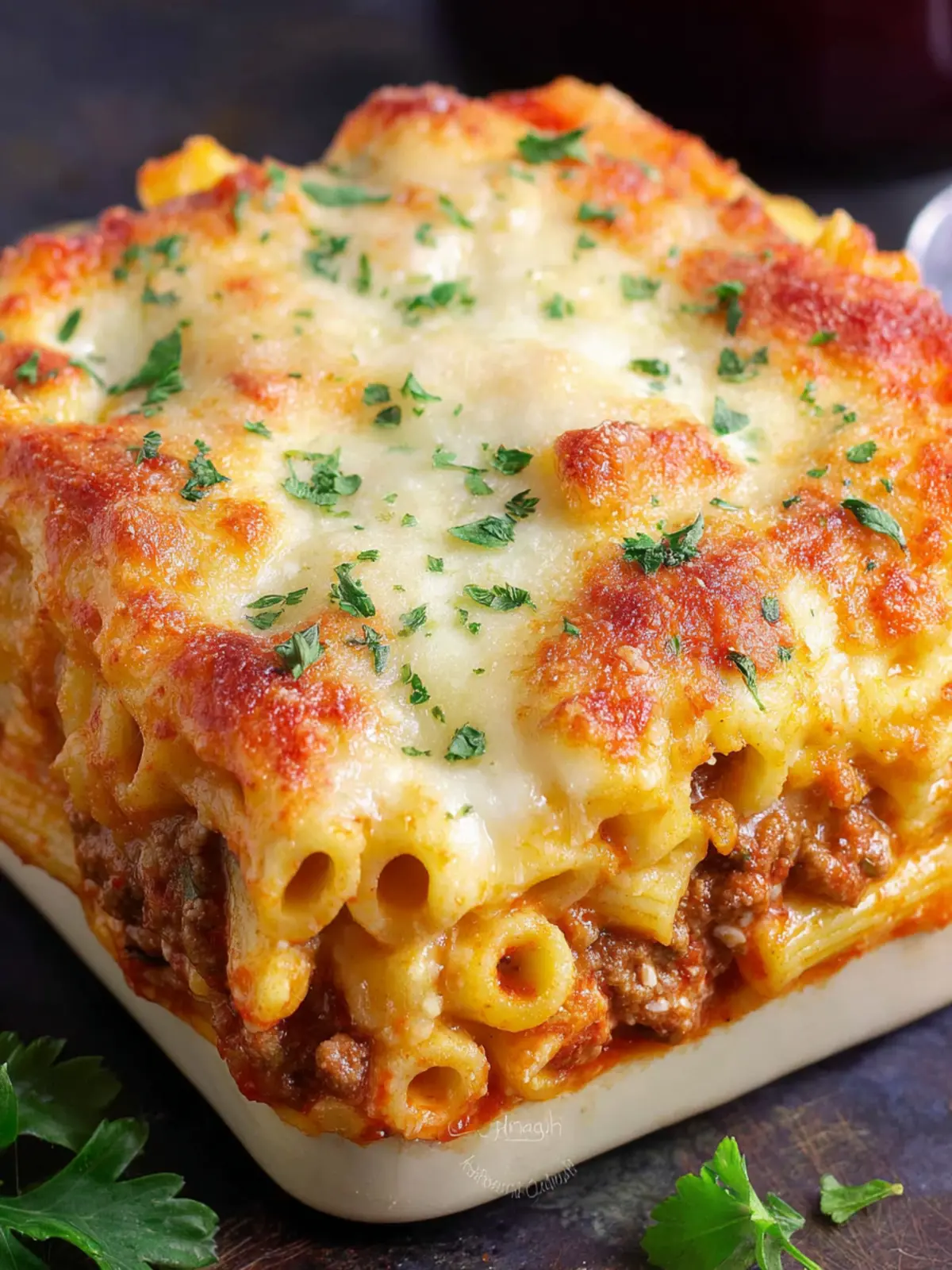 Baked Ziti For One First Image