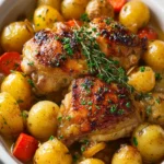 Easy Crockpot Chicken And Potatoes Recipe First Image
