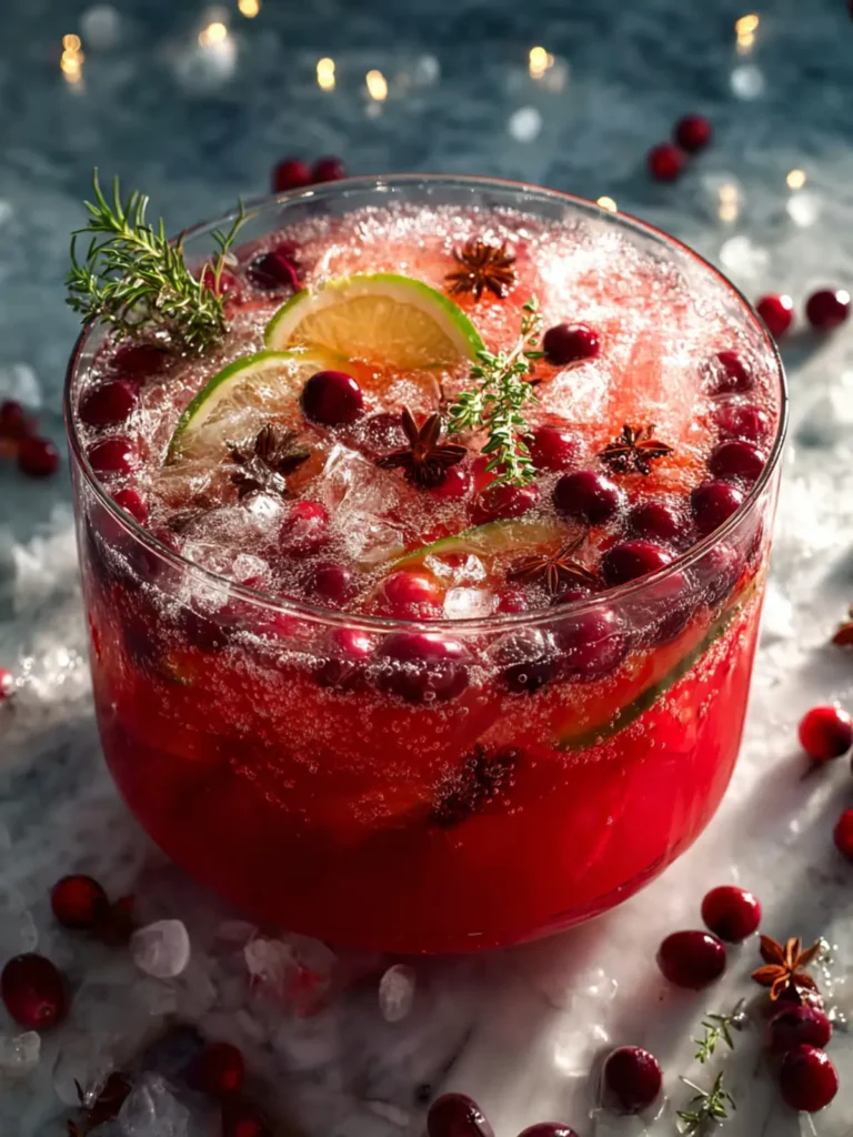 Festive Non-Alcoholic Christmas Punch Recipe for Everyone! First Image
