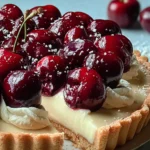 Cherry Mascarpone Tart First Image
