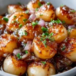 Balsamic Glazed Pearl Onions Recipe First Image