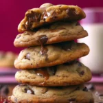 Chewy Chocolate Caramel Chip cookies First Image