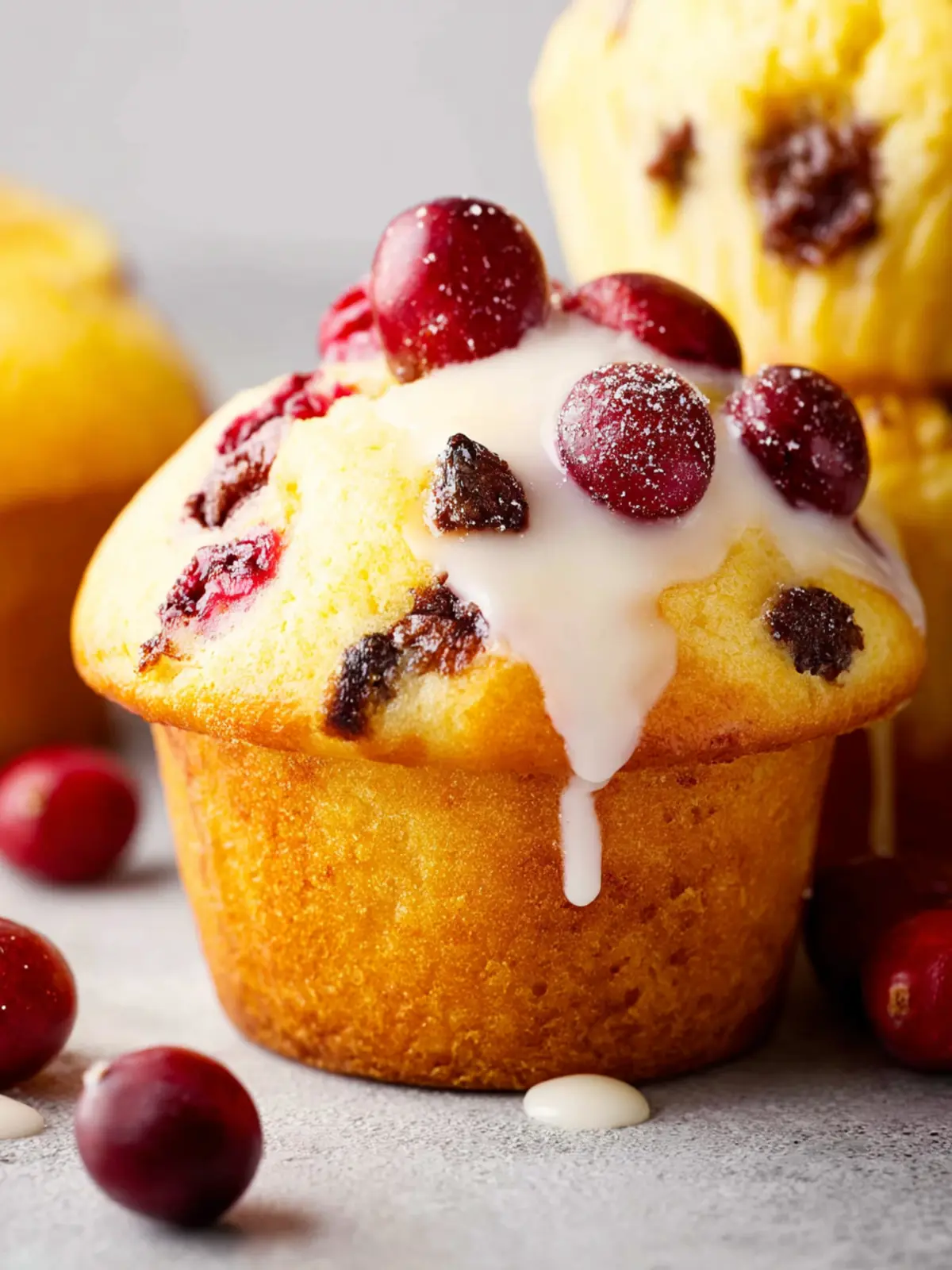Cranberry Orange Muffins First Image