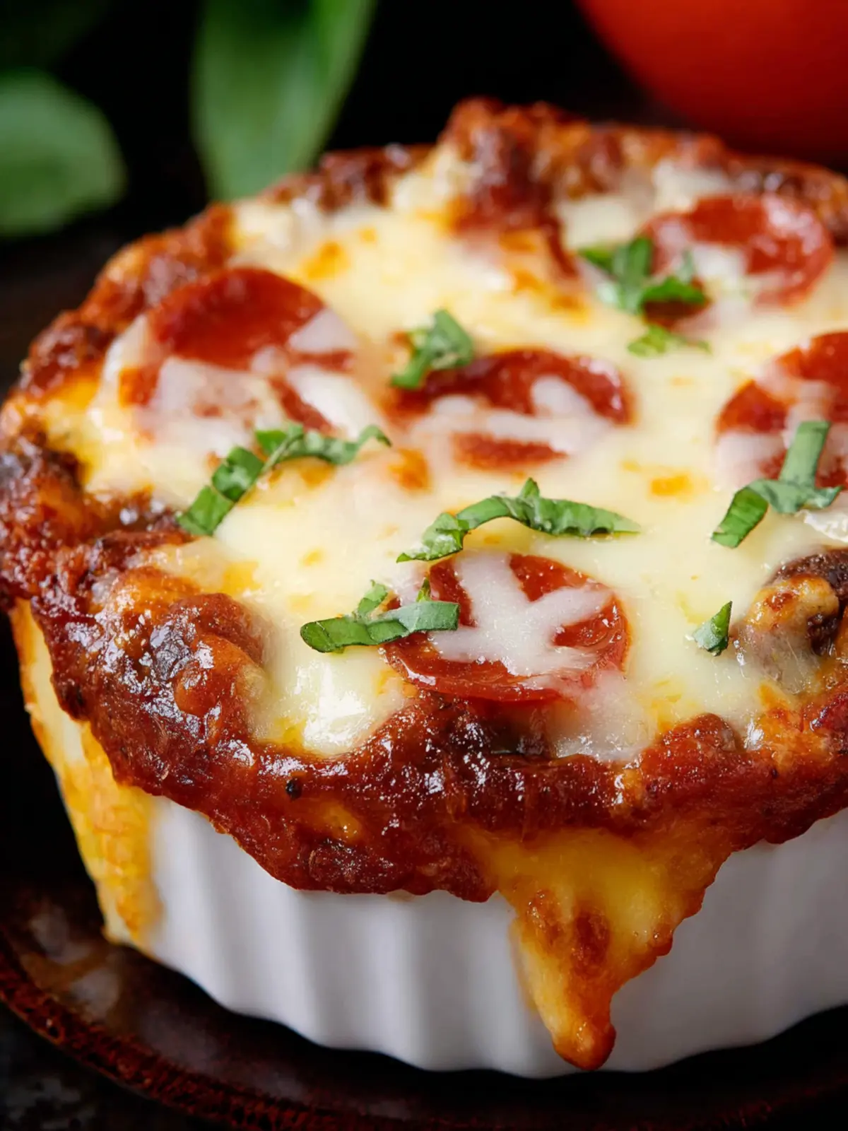 Crustless Pizza Bowl For One First Image