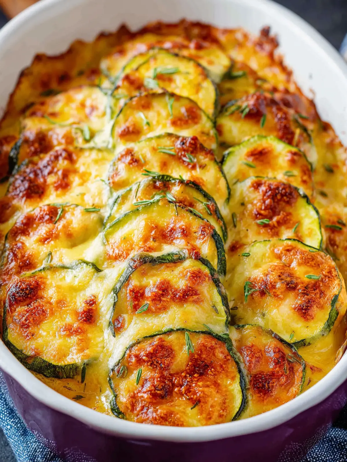 Easy Zucchini Au Gratin First Image