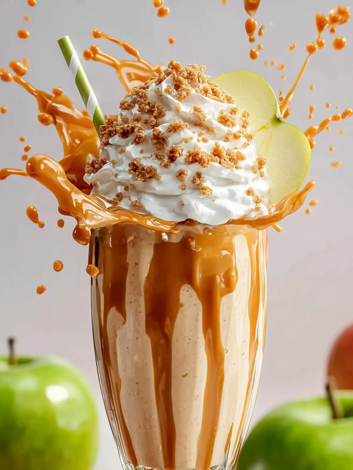Irresistible Caramel Apple Milkshake Recipe to Savor First Image