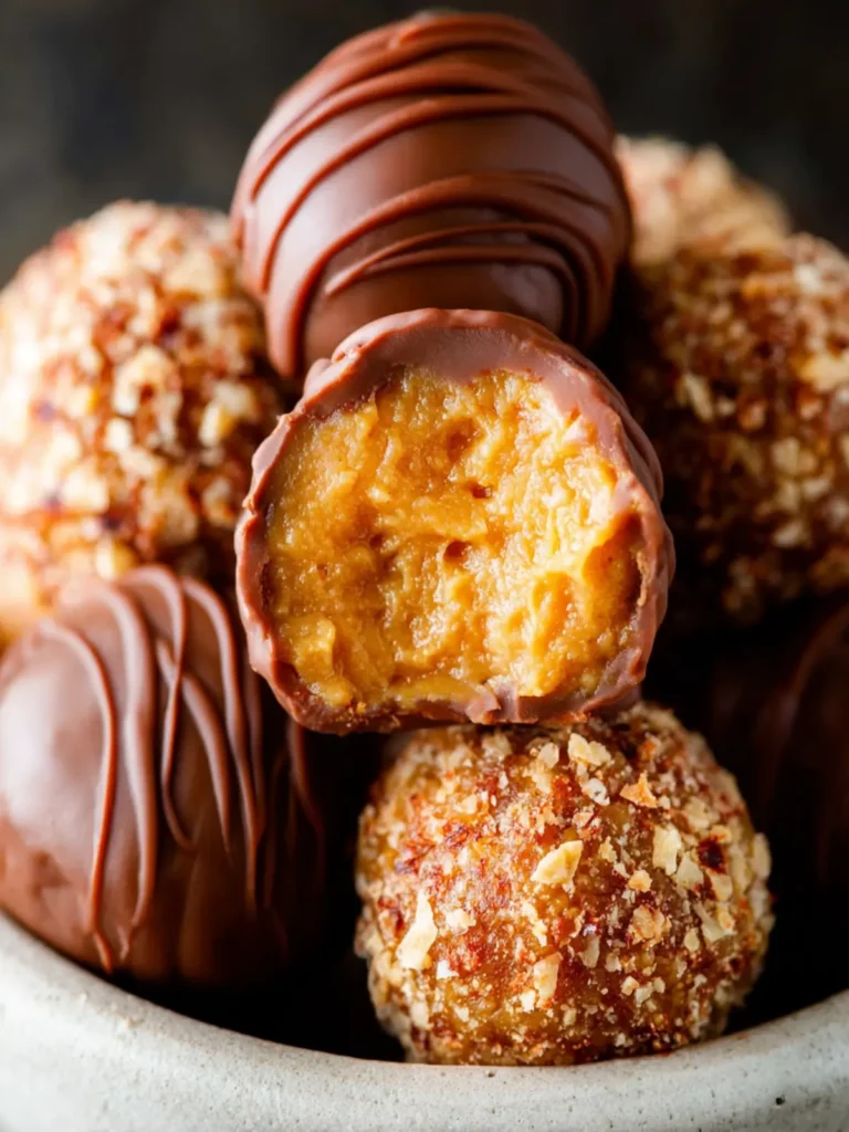 Healthy Peanut Butter Balls First Image