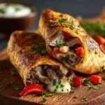 Keto Philly Cheesesteak Rolls First Image