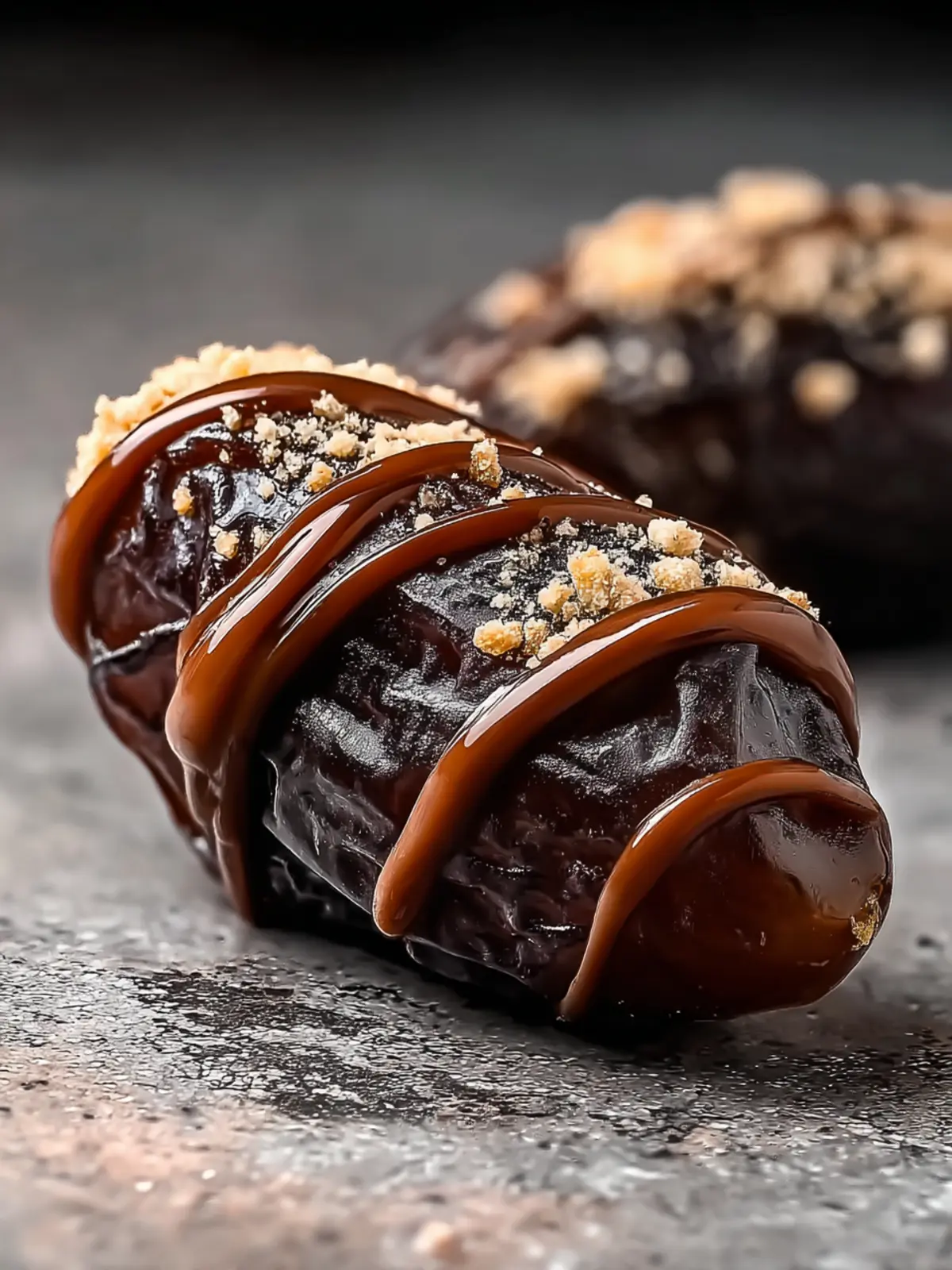 Indulge in No-Bake Dark Chocolate Stuffed Dates Recipe First Image
