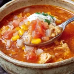 Chicken Tortilla Soup For One First Image