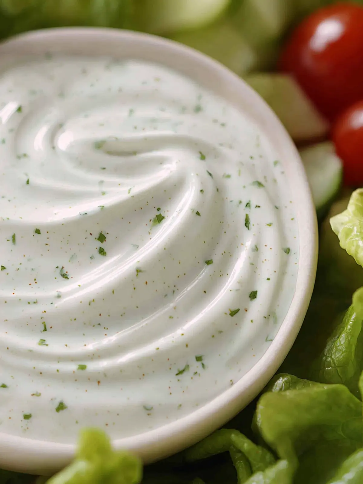 Homemade Ranch Dressing First Image