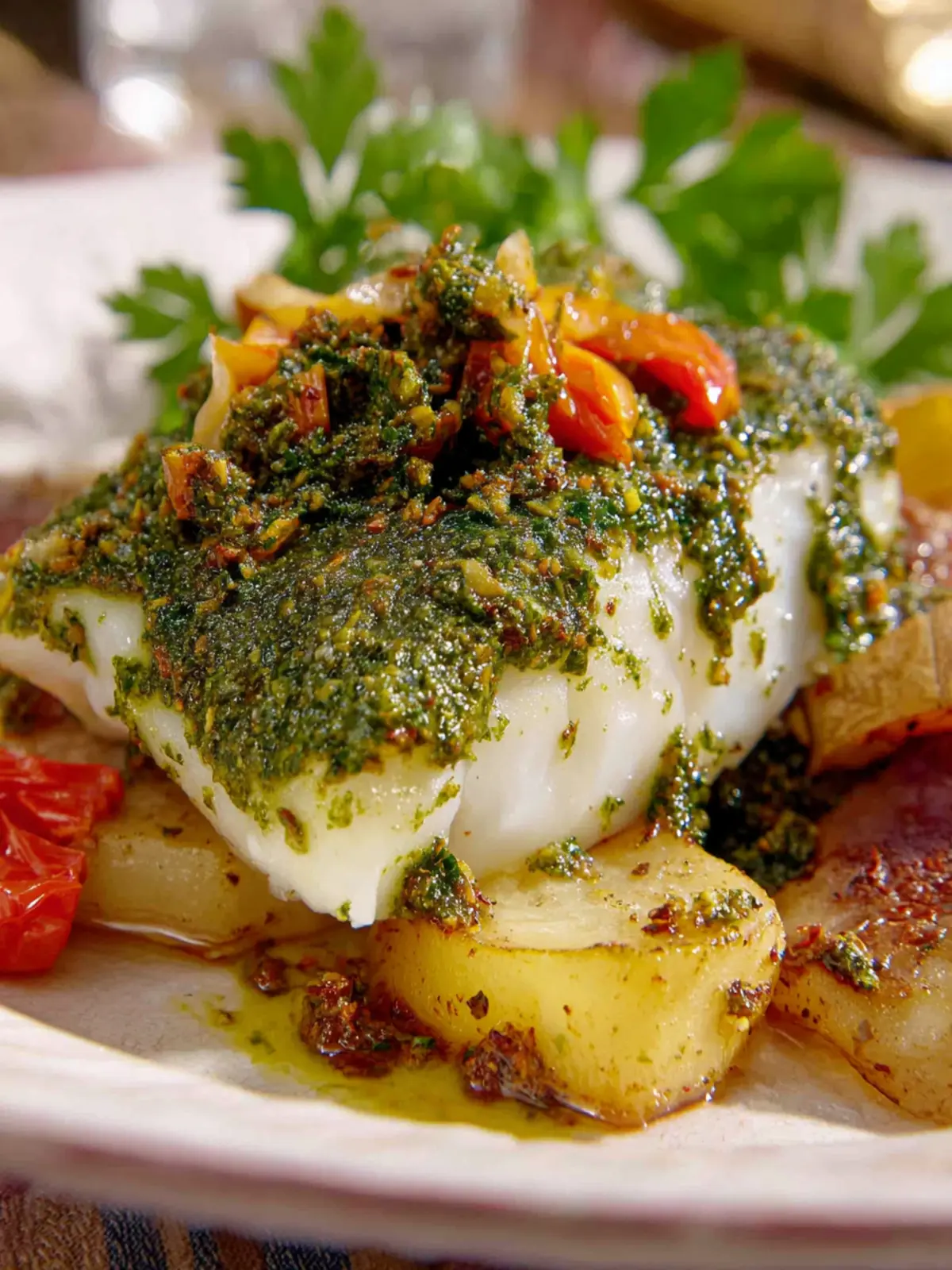 Baked Cod With Chermoula For One First Image