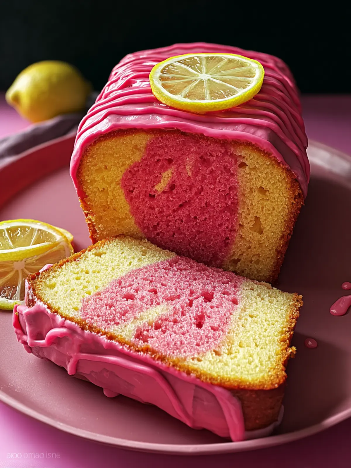 Irresistible Pink Lemonade Pound Cake Recipe to Delight You First Image