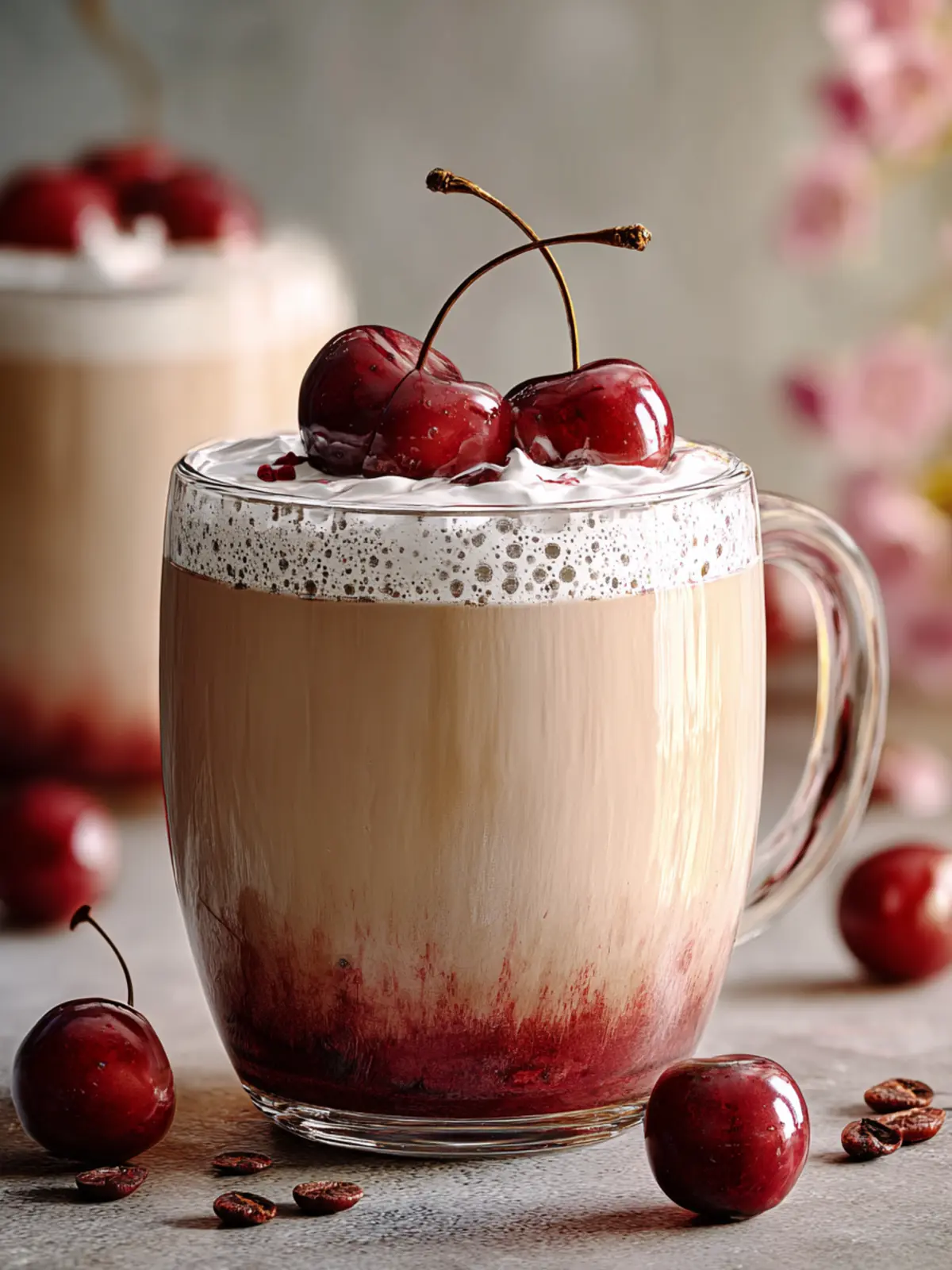 Cherry Vanilla Tea Latte First Image