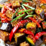 Tofu and Eggplant Stir Fry First Image