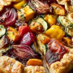 Balsamic Roasted Veggie Galette Recipe First Image