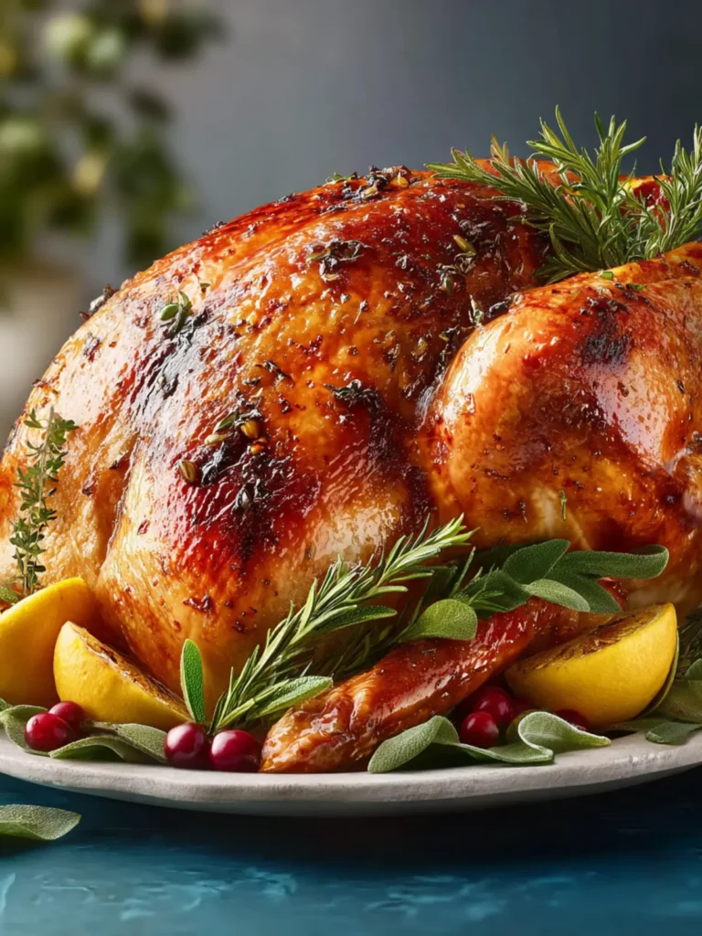 Mouthwatering Thanksgiving Turkey Recipe for a Festive Feast! First Image