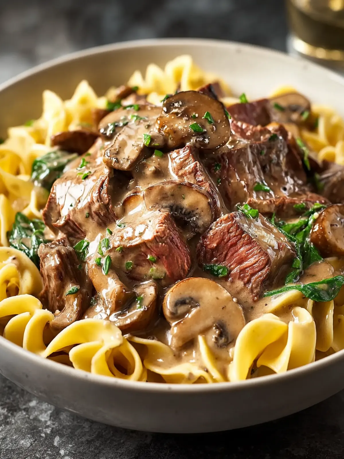 Leftover Prime Rib Stroganoff Recipe First Image