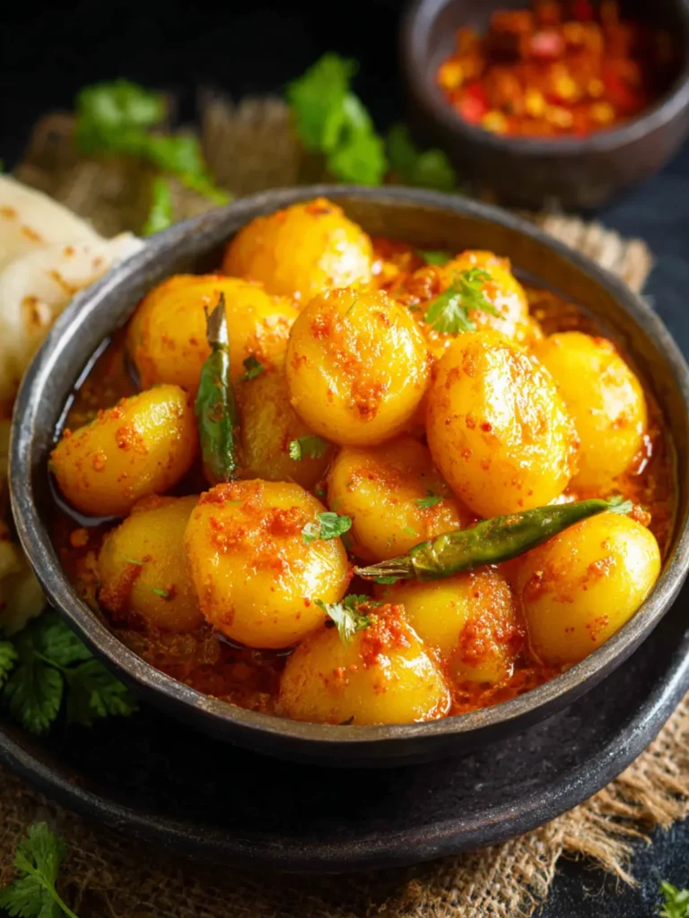 Bengali Aloo Dum Recipe (Alur Dom) First Image