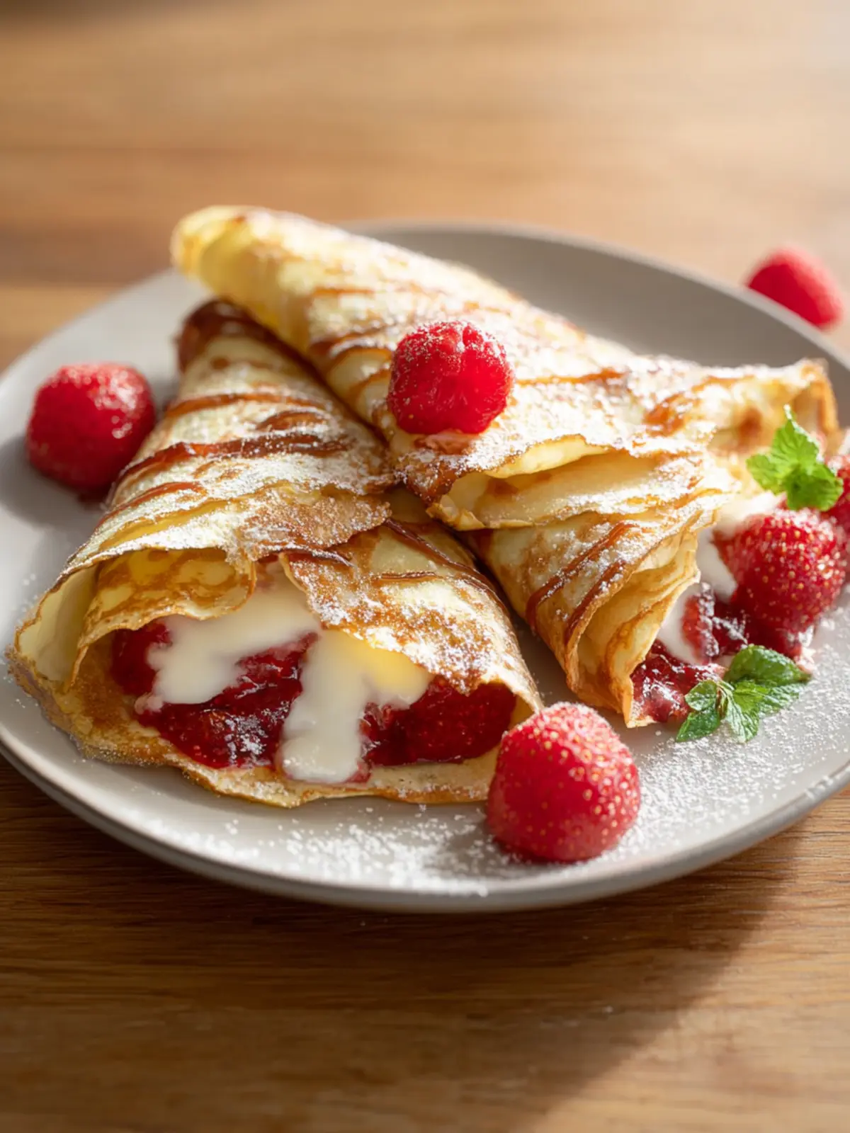 Cottage Cheese Crepes First Image