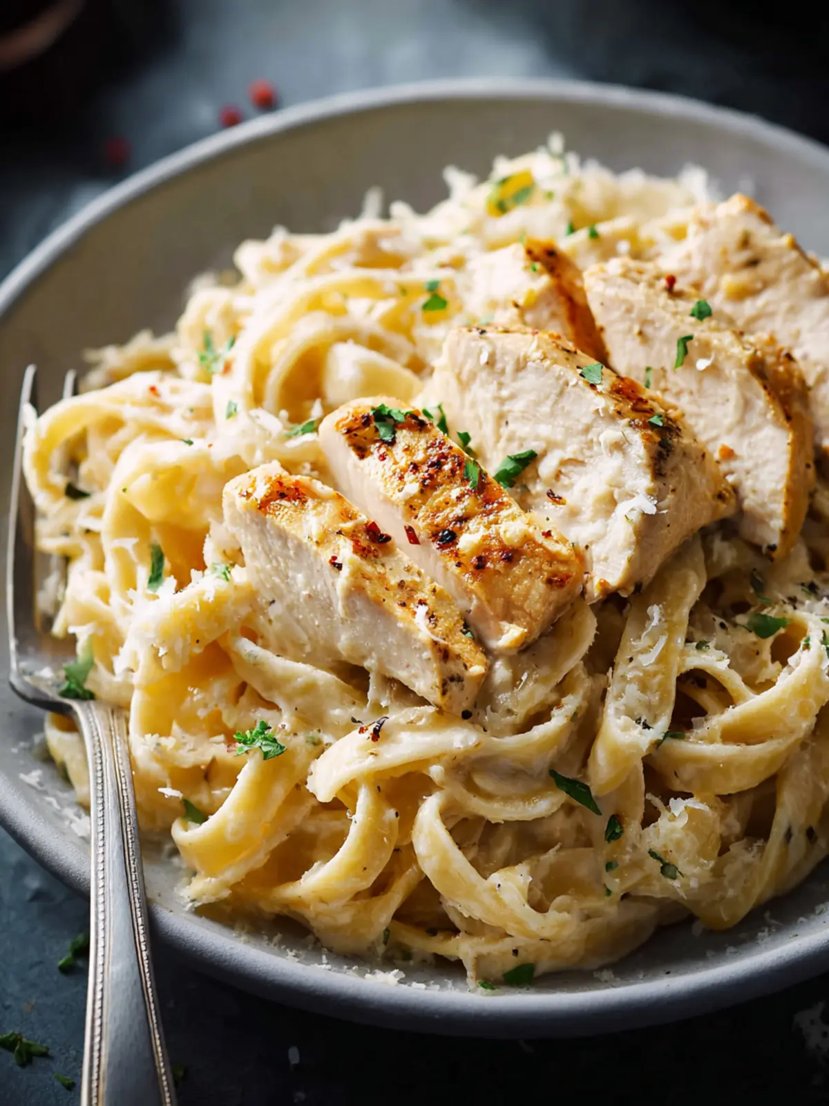 Instant Pot Chicken Alfredo First Image