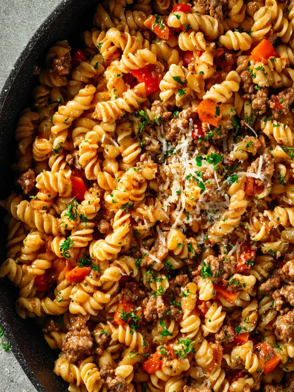 Ground Beef Pasta First Image