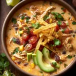 Creamy Chicken Tortilla Soup First Image