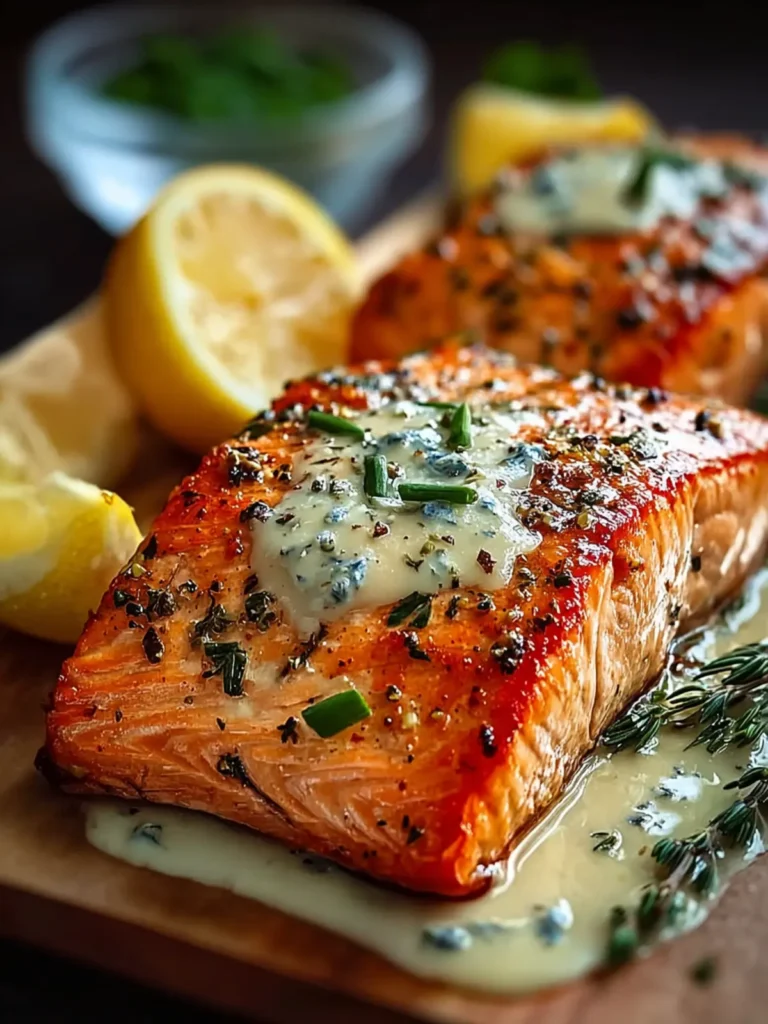 Easy Baked Boursin Salmon: An Amazing Ultimate Recipe First Image