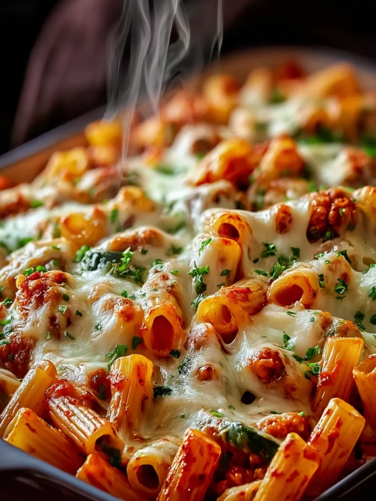 Loaded Veggie Baked Ziti: A Hearty, Comforting Delight First Image