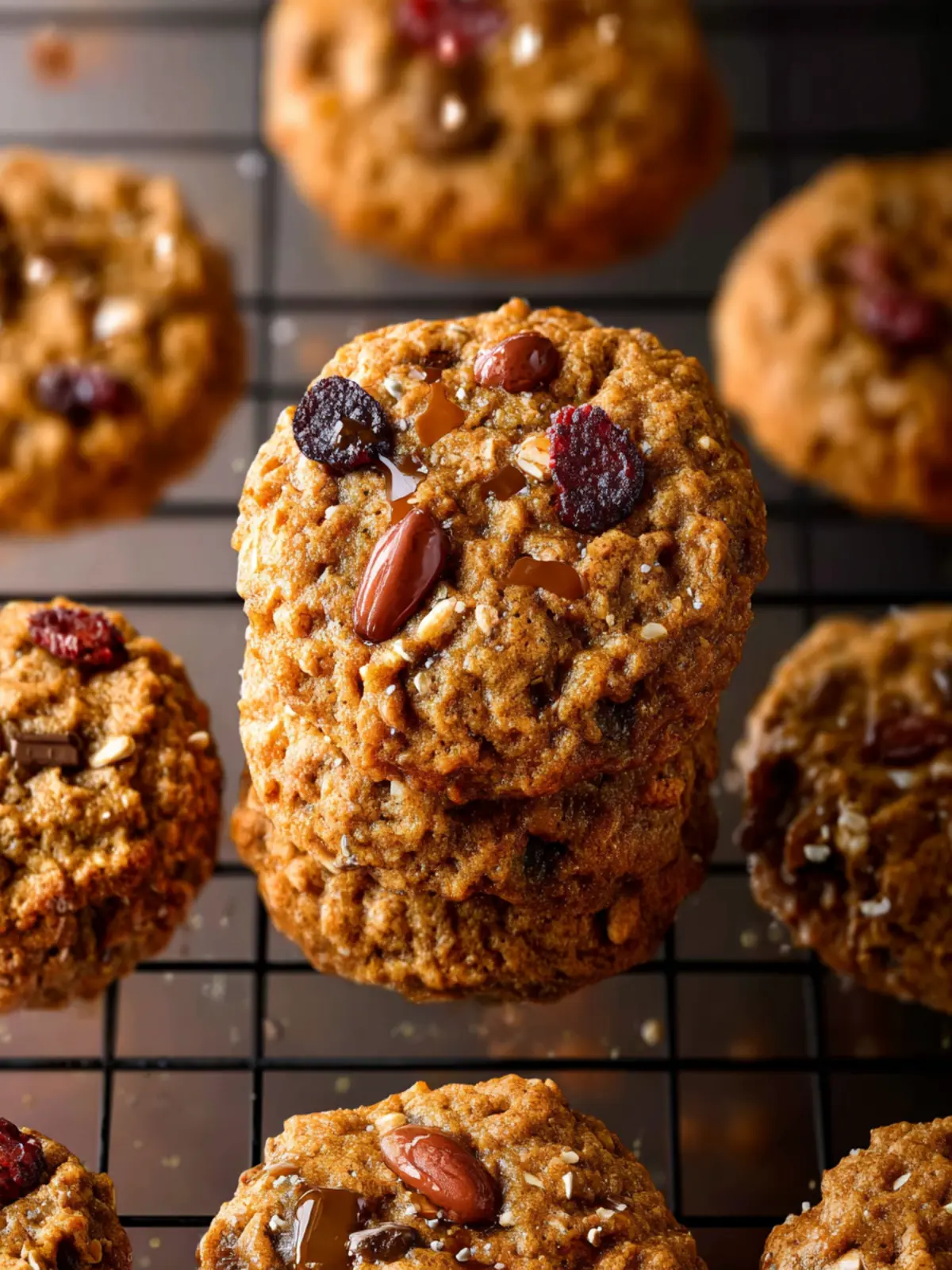 Healthy Oatmeal Cookies First Image