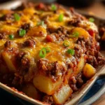 Cozy Chili Cheese Potato Bake for Ultimate Comfort Eating First Image