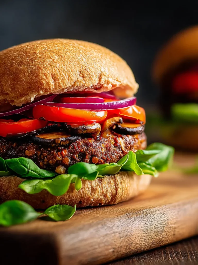 Irresistible Vegan Mushroom Burgers for Every Occasion First Image