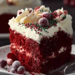 Christmas Red Velvet Poke Cake First Image
