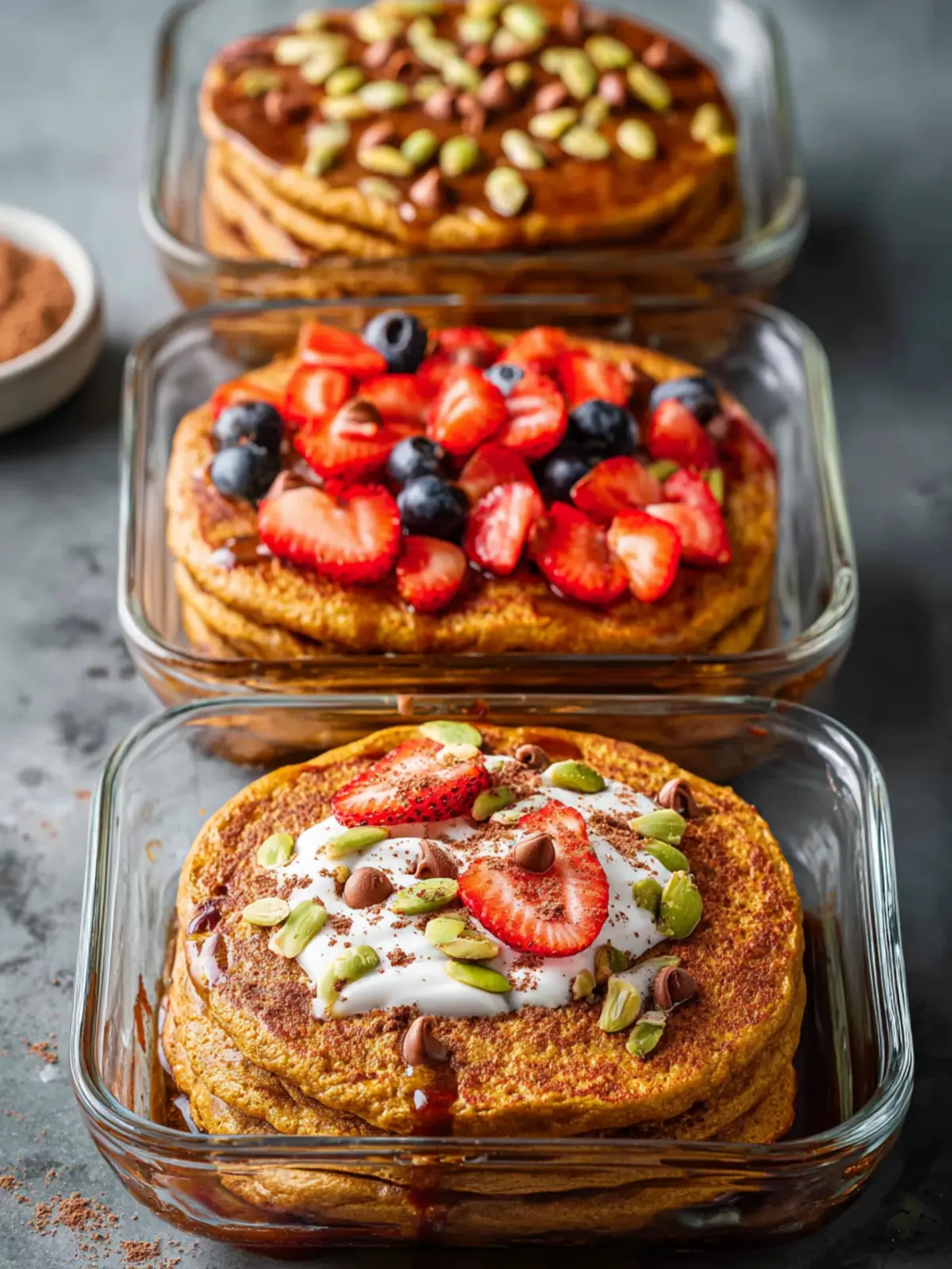 Sheet Pan Red Lentil Protein Pancakes First Image