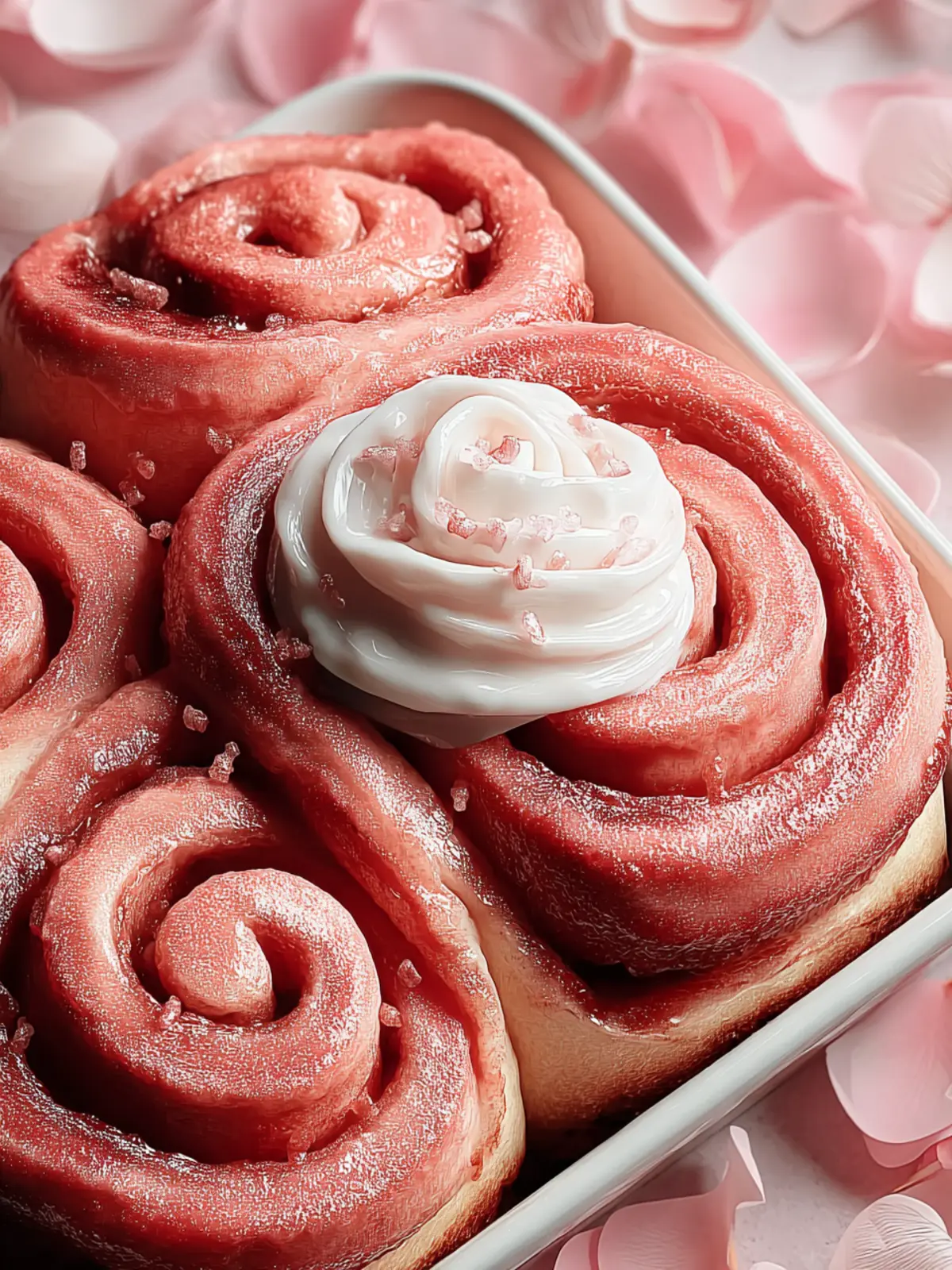 Irresistible Pink Velvet Cinnamon Rolls Recipe to Delight First Image